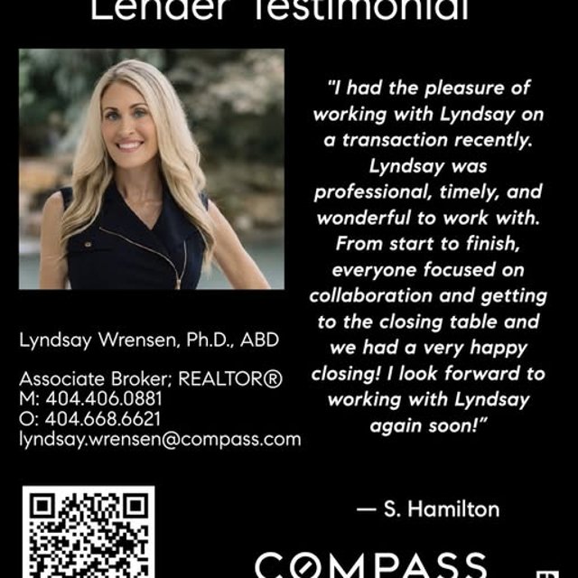 A lender's testimonial after closing: real feedback from a partner on the transaction.