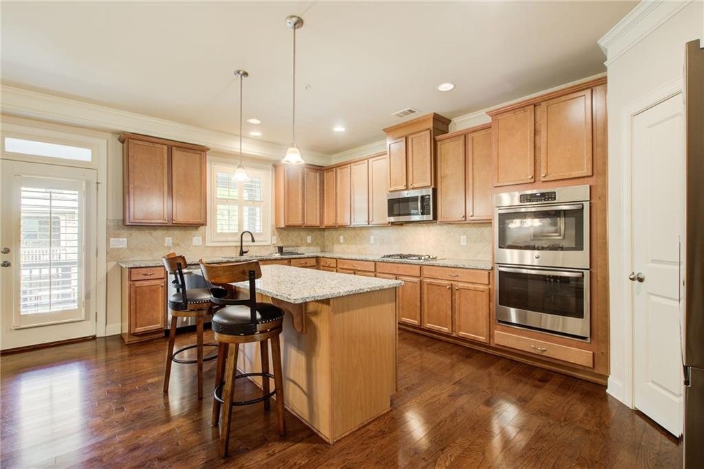 Kitchen and stainless appliances, 2627 Vintage Drive, Alpharetta GA
